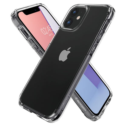 Pouzdro pro Apple iPhone 12 / 12 Pro, Spigen, Ultra Hybrid, Transparentní ACS01702