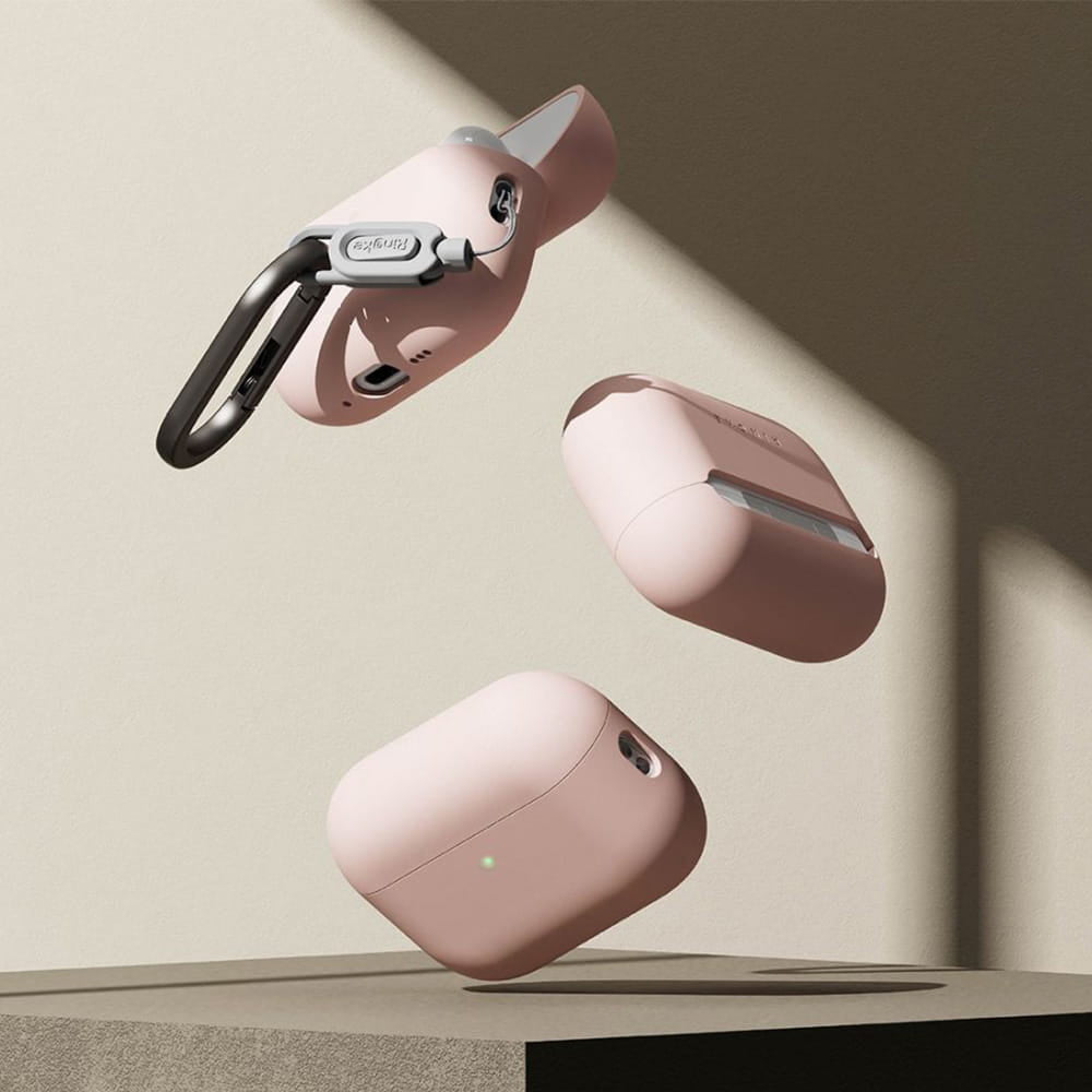 Pouzdro Ringke pro Apple AirPods 3, Růžové