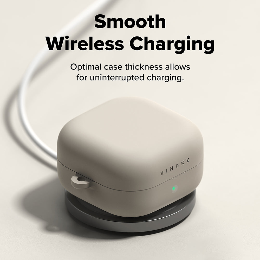 Pouzdro Ringke pro Samsung Galaxy Buds 4 Pro, Krémové