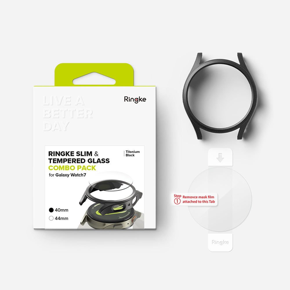 Pouzdro Ringke Slim pro Samsung Galaxy Watch7 40mm, šedé