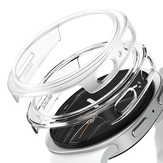 Pouzdro Ringke Slim pro Samsung Galaxy Watch8 40mm, Sada 2 kusy, Průhledné