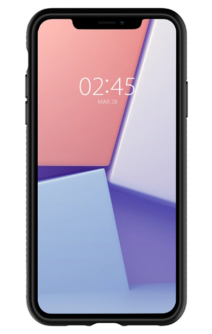 Pouzdro pro Apple iPhone 11, Spigen, Liquid Air, Černá