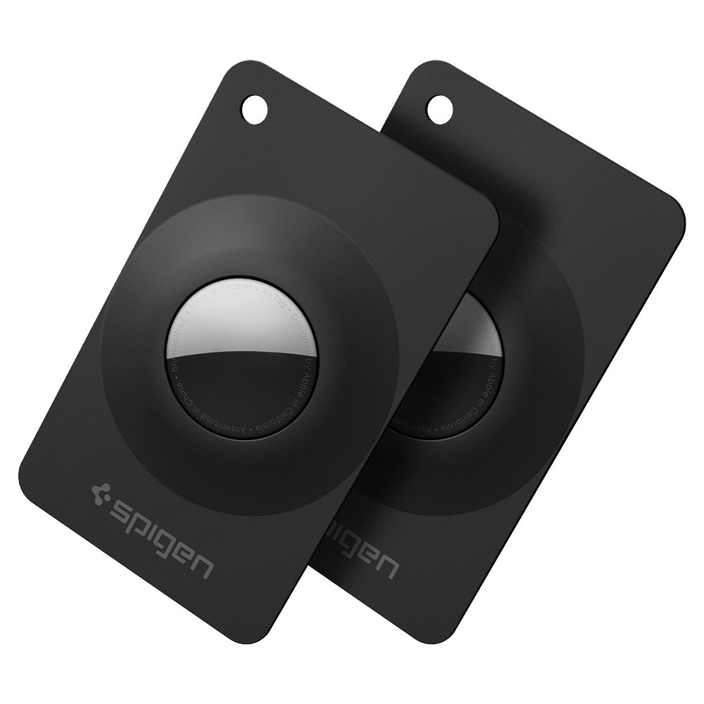 Pouzdro Spigen Air Fit 2 pro Apple AirTag, Sada 2 kusy, Černá ACS11199