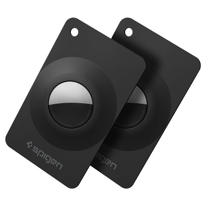 Pouzdro Spigen Air Fit 2 pro Apple AirTag, Sada 2 kusy, Černá ACS11199