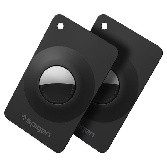 Pouzdro Spigen Air Fit 2 pro Apple AirTag, Sada 2 kusy, Černá ACS11199
