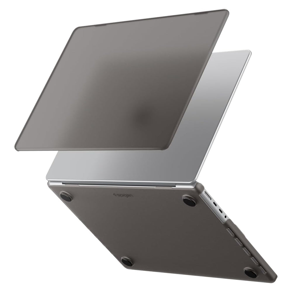 Pouzdro Spigen Airskin pro Apple MacBook Pro 14palců (2026) / (2025) / (2023) / (2022) / (2021), Černé matné ACS11529