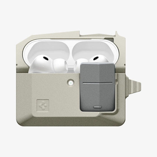 Pouzdro Spigen Classic LS pro Apple AirPods Pro 3, Krémové ACS10978