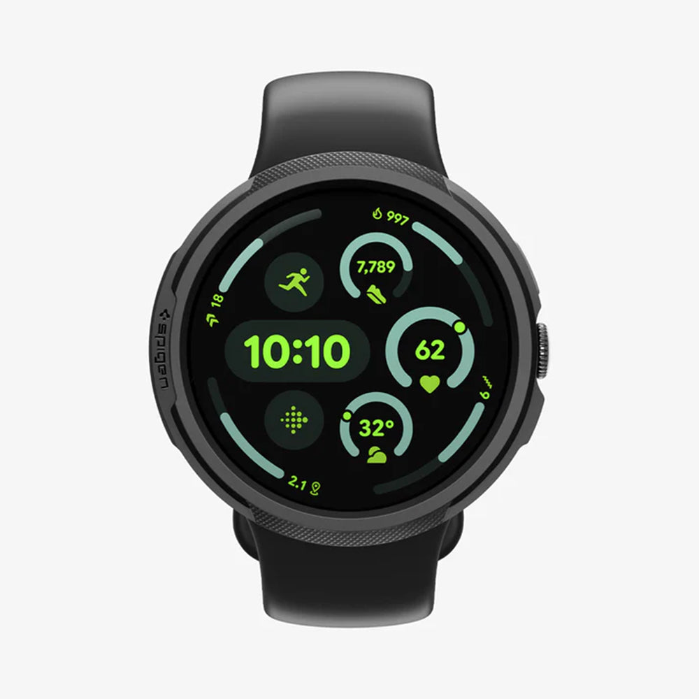 Pouzdro Spigen Liquid Air pro Google Pixel Watch 4 45mm, Matná černá ACS11222