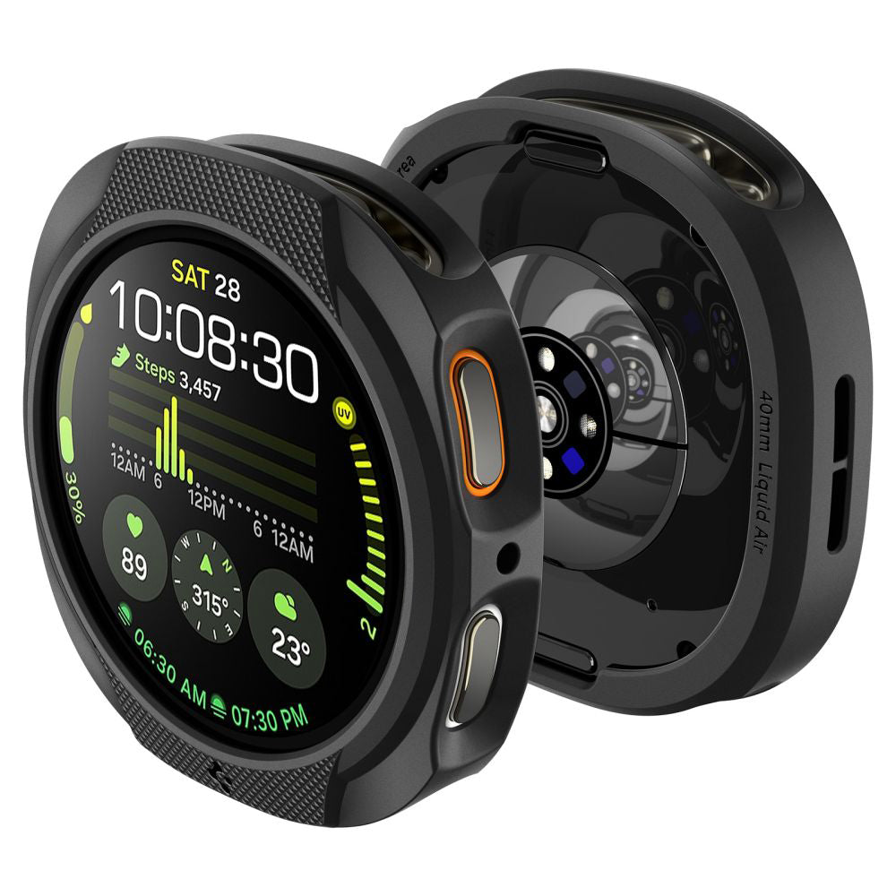 Spigen Liquid Air Case for Samsung Galaxy Watch8 40mm, Matte Black ACS09840