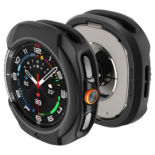 Pouzdro Spigen Liquid Air pro Samsung Galaxy Watch8 Classic, Matně černé ACS09841