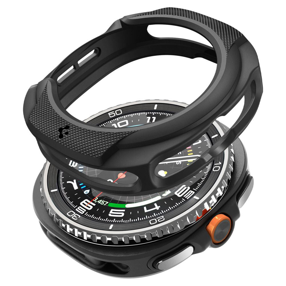 Spigen Liquid Air Case for Samsung Galaxy Watch8 Classic, Matte Black ACS09841