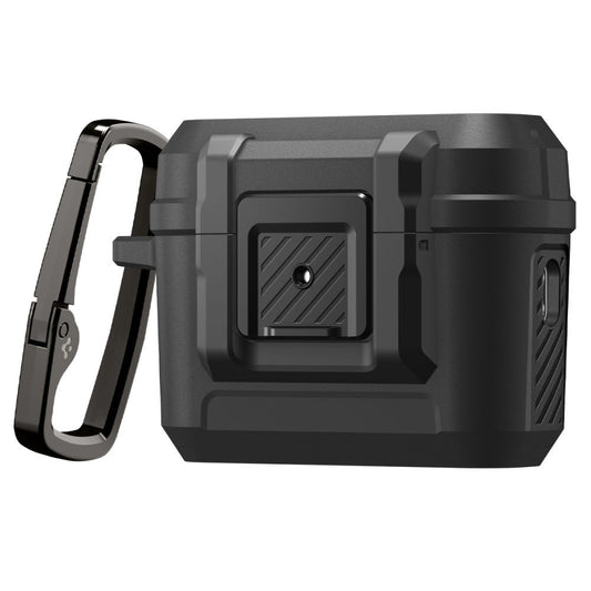 Pouzdro Spigen Lock Fit pro Apple AirPods Pro 3, Matně černé