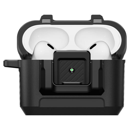 Pouzdro Spigen Lock Fit pro Apple AirPods Pro 3, Matně černé