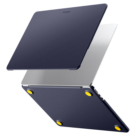 Pouzdro Spigen Nano Pop pro Apple MacBook Air 13palců (2026) / (2025) / (2024) / (2022), tmavě modré ACS11268