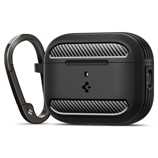 Pouzdro Spigen Rugged Armor pro Apple AirPods Pro 3, Matně černé ACS09822