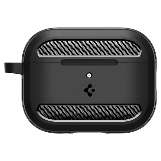 Pouzdro Spigen Rugged Armor pro Apple AirPods Pro 3, Matně černé ACS09822