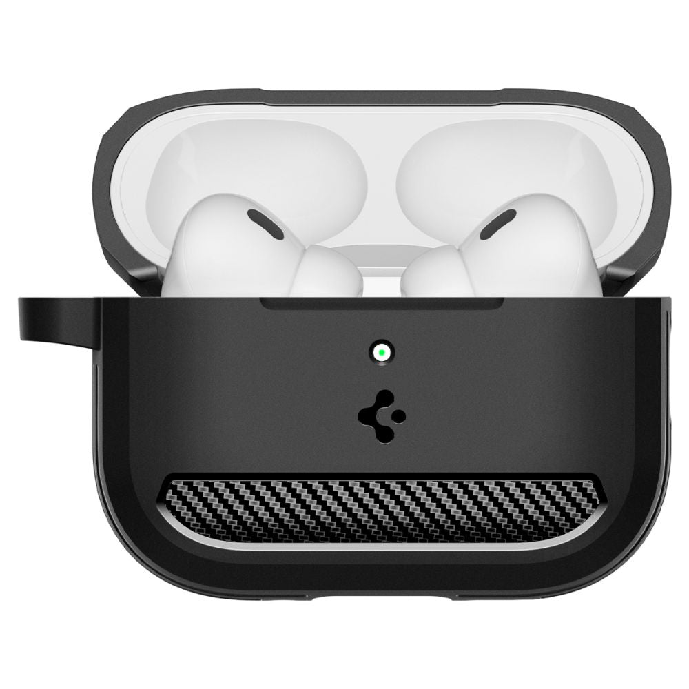 Spigen Rugged Armor Case for Apple AirPods Pro 3, Matte Black ACS09822