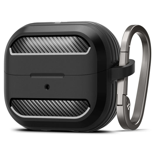 Pouzdro Spigen Rugged Armor pro Samsung Galaxy Buds3 FE / Buds3 Pro / Buds3, Černé ACS08330