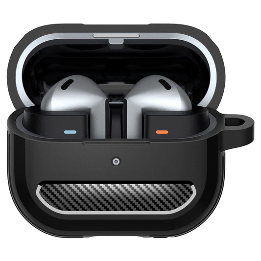Pouzdro Spigen Rugged Armor pro Samsung Galaxy Buds3 FE / Buds3 Pro / Buds3, Černé ACS08330