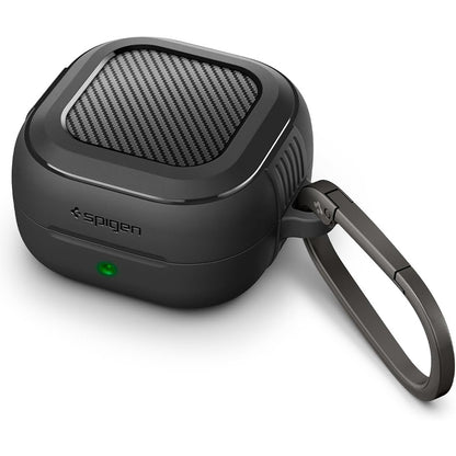 Pouzdro Spigen Rugged Armor pro Samsung Galaxy Buds4 / Buds4 Pro, Matně černé ACS11200