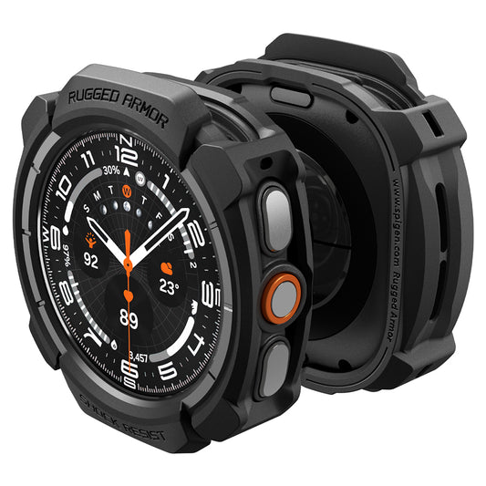 Pouzdro Spigen Rugged Armor pro Samsung Galaxy Watch Ultra2, matná černá ACS11611