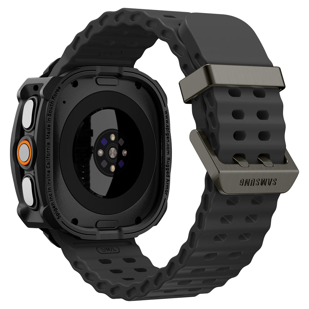 Pouzdro Spigen Rugged Armor pro Samsung Galaxy Watch Ultra2, matná černá ACS11611