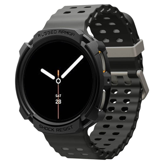 Pouzdro Spigen Rugged Armor pro Samsung Galaxy Watch8 40mm, Černé ACS10004