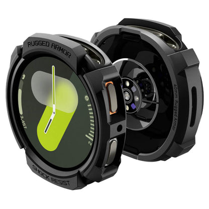 Pouzdro Spigen Rugged Armor pro Samsung Galaxy Watch8 40mm, Černé ACS10004