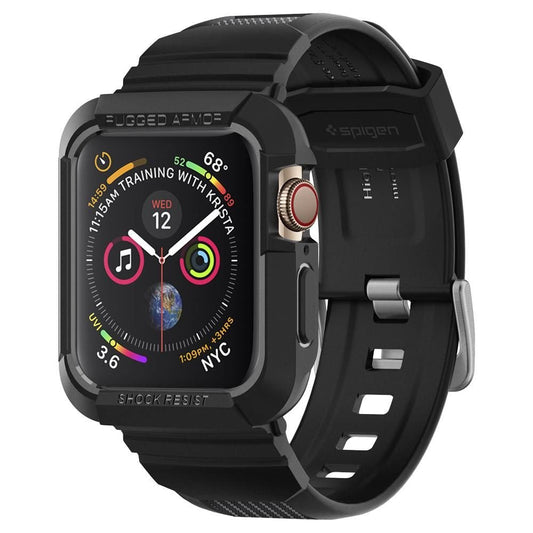 Pouzdro Spigen Rugged Armor Pro pro Apple Watch 44mm Series, černé 062CS25324