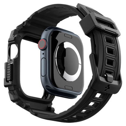 Pouzdro Spigen Rugged Armor Pro pro Apple Watch Series 10 42mm, Matně černé ACS08591
