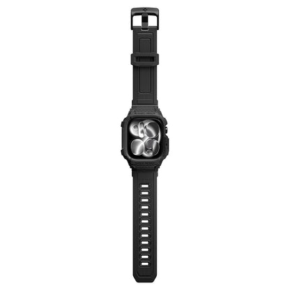Pouzdro Spigen Rugged Armor Pro pro Apple Watch Series 12 42mm, Matná černá ACS11883