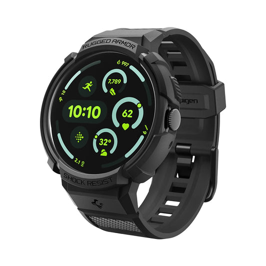 Pouzdro Spigen Rugged Armor Pro pro Google Pixel Watch 41mm Series, černé ACS09484