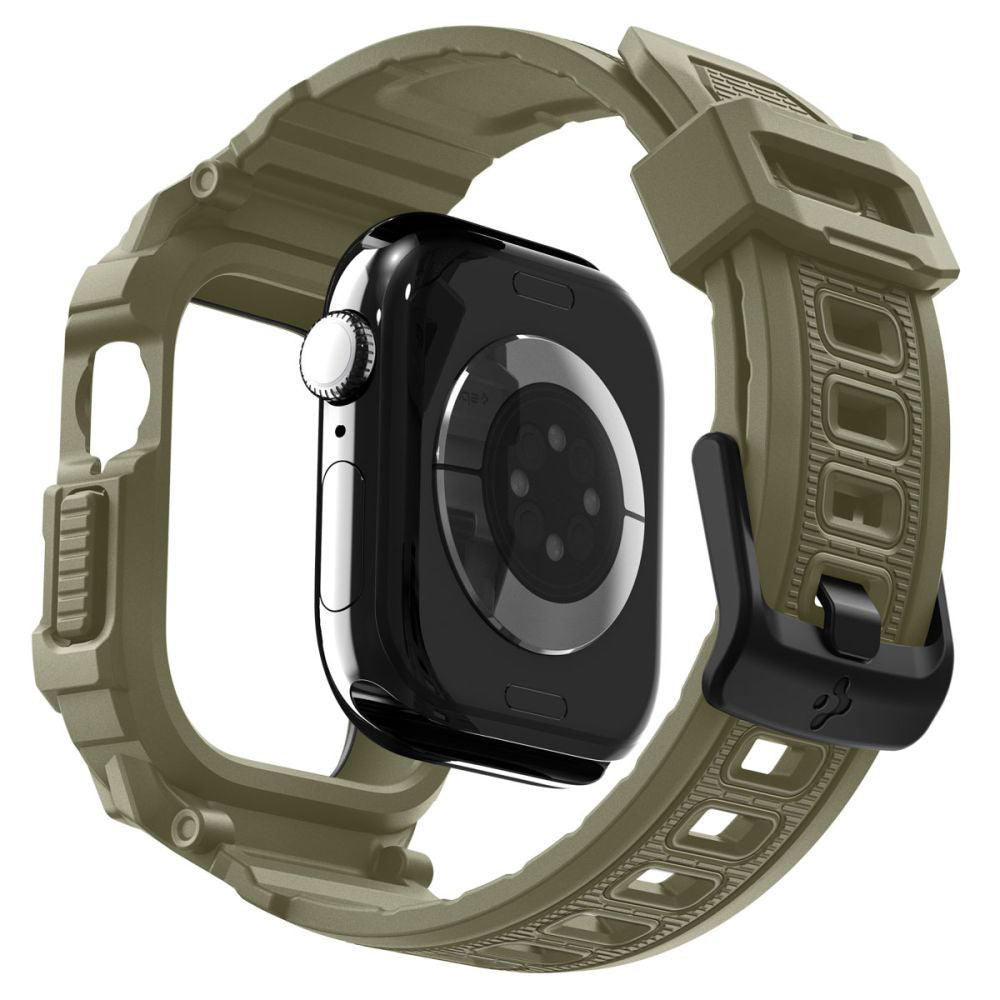 Pouzdro Spigen Rugged Armor Pro V2 pro Apple Watch Series 10 46mm, Khaki