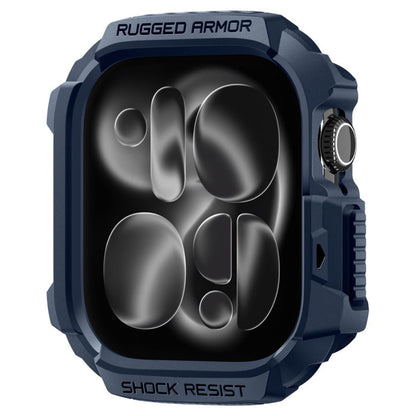 Pouzdro Spigen Rugged Armor V2 pro Apple Watch Series 10 / 11 42mm, Námořnická modř