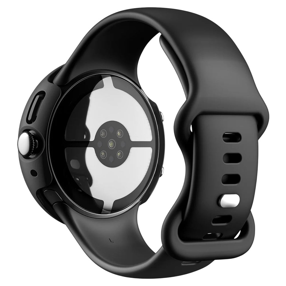 Spigen Thin Fit 360 Case for Google Pixel Watch 41mm Series, Black ACS11750