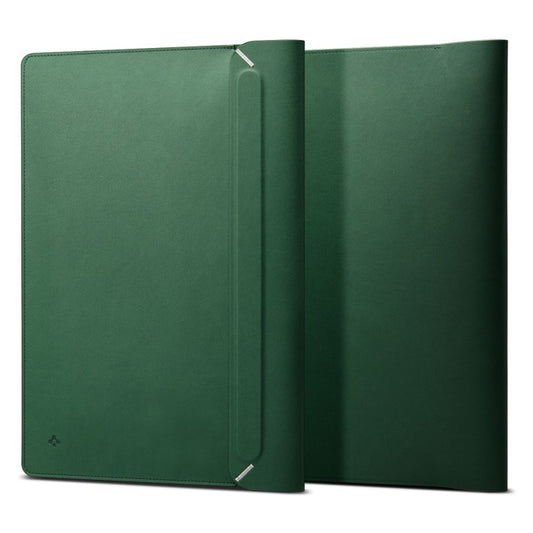 Pouzdro Spigen Valentinus pro Laptop 15inch - 16inch, Zelené