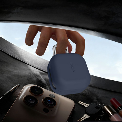 Pouzdro Tech-Protect Silicone Hook pro Samsung Galaxy Buds4 / Buds4 Pro, Černé