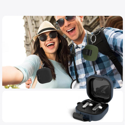 Pouzdro Tech-Protect Slim Hook pro Samsung Galaxy Buds4 / Buds4 Pro, Černá