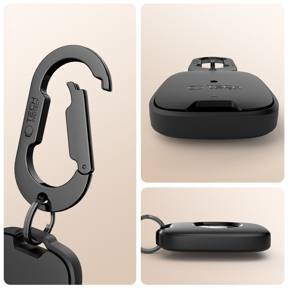 Pouzdro Tech-Protect Velar pro Apple AirTag, Černé