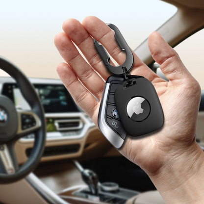 Pouzdro Tech-Protect Velar pro Apple AirTag, Černé