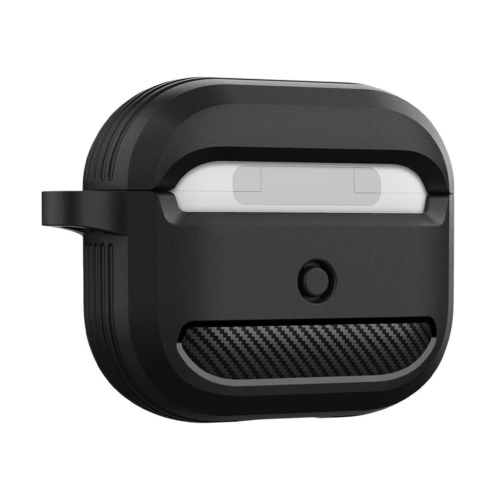 Pouzdro Techsuit Carbon pro Apple AirPods 3, černé