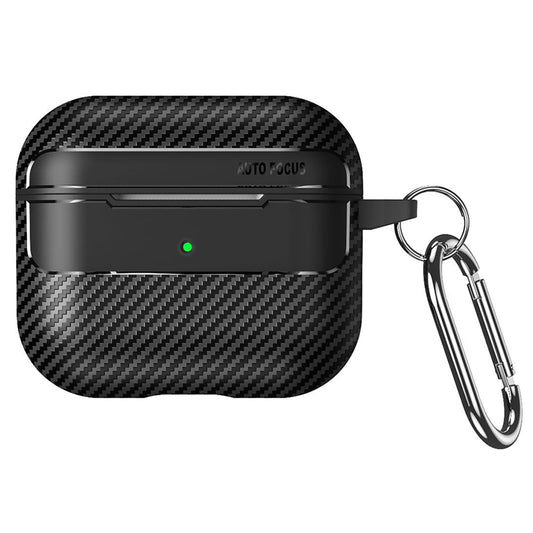 Pouzdro Techsuit CarbonFiber pro Apple AirPods Pro 3, Černé