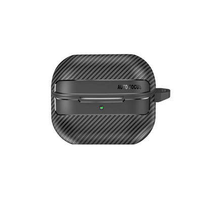 Pouzdro Techsuit CarbonFiber pro Samsung Galaxy Buds3 FE / Buds3 Pro / Buds3, černé