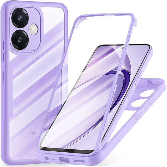 Pouzdro pro Oppo A3 4G / A3 5G, Techsuit, ColorVerse 360, Fialové