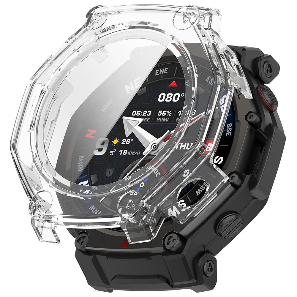 Pouzdro Techsuit Defense360 Pro pro Amazfit T-Rex 3 Pro, Průhledné