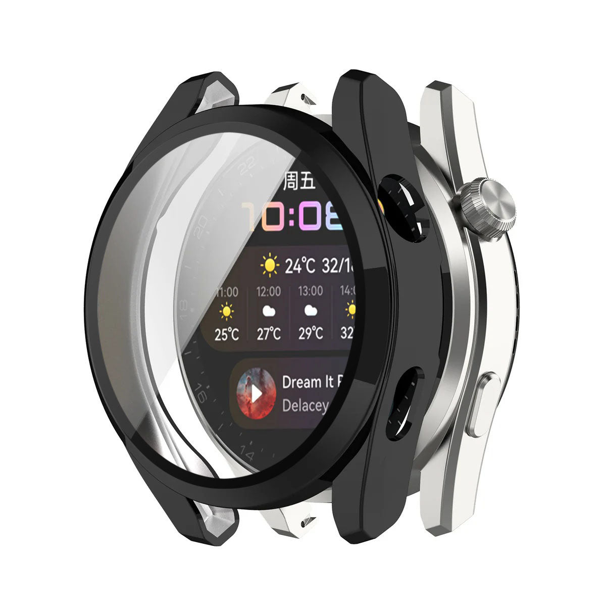 Pouzdro Techsuit Defense360 Pro pro Huawei Watch 3, černé