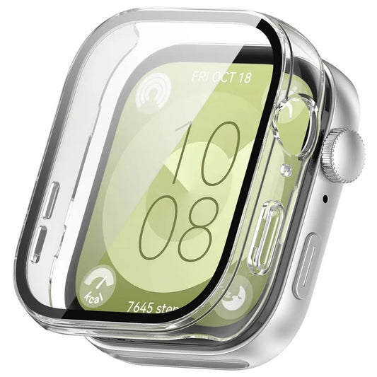 Pouzdro Techsuit Defense360 Pro pro Huawei Watch Fit 3, průhledné
