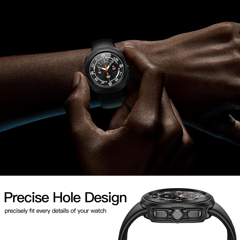 Pouzdro Techsuit Defense360 Pro pro Samsung Galaxy Watch Ultra, černé