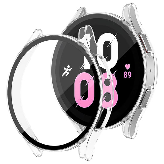 Pouzdro Techsuit Defense360 Pro pro Samsung Galaxy Watch5 / Watch4 44mm Series, průhledné