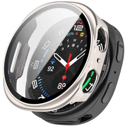 Pouzdro Techsuit Defense360 Pro pro Samsung Galaxy Watch8 44mm, Perleťově stříbrné